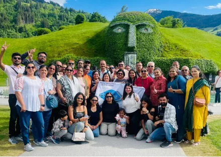 Group tour packages and menu overview