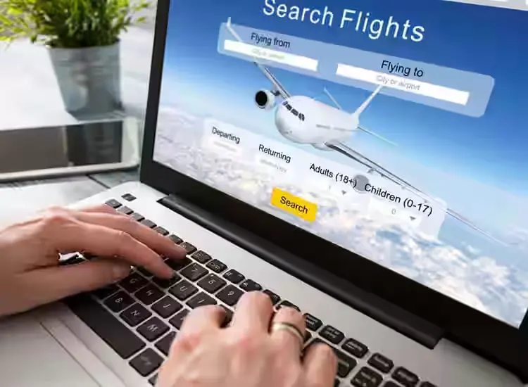 Air ticket booking and flight reservation services