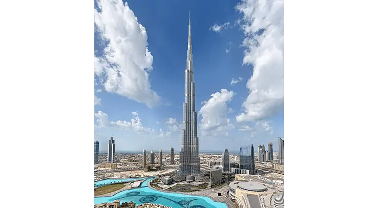 Dubai with Atlantis The Palm evening view 11