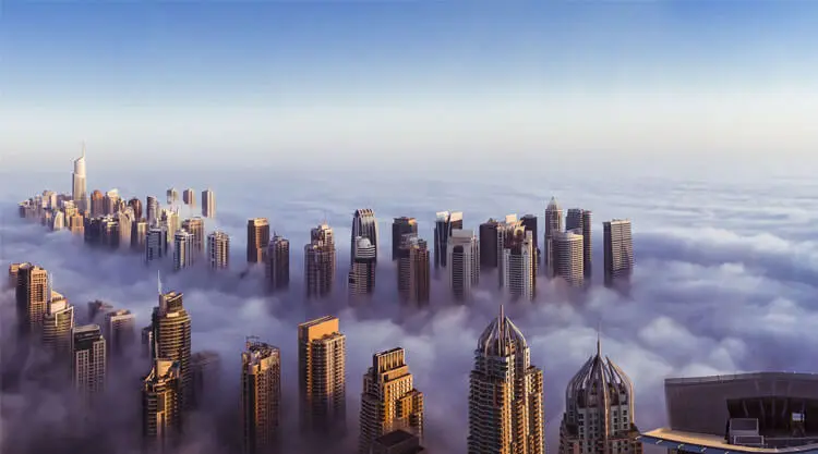 Dubai skyline view for Dubai with Lapita Resort holiday tour package
