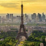 Eiffel Tower Paris France - Europe with UK Tour