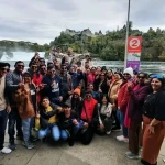 Travelers enjoying Europe holiday tour package