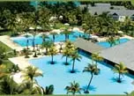 La Plantation hotel exterior view in Mauritius