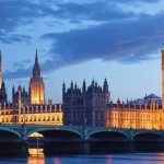 London cityscape and attractions in United Kingdom tour