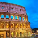 Rome sightseeing landmark monuments on Europe tour