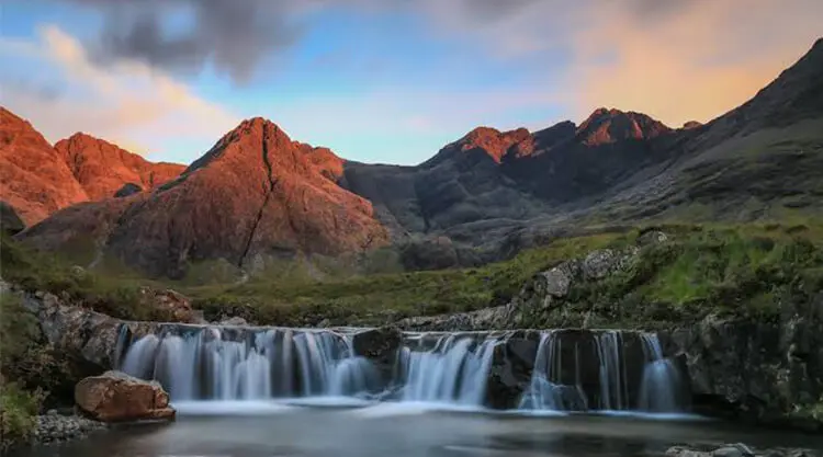 Scotland tour scenery featuring traditional architecture and nature