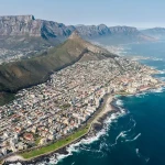 Panoramic coastal view along the Garden Route in South Africa
