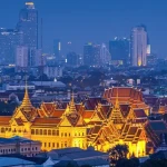 Thailand tourism attractions and landmark views